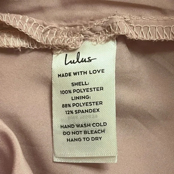 Lulus Loveliest Looks Blush Pink Floral Jacquard Tie-Strap Mini Dress - Picture 9 of 9